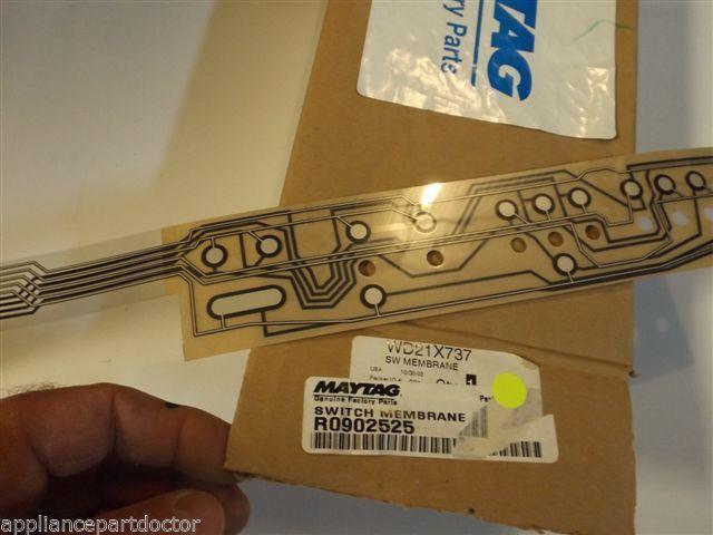 Maytag Dishwasher R0902525 Switch Membrane NEW IN BOX Maytag Dishwasher R0902525 Switch Membrane NEW IN BOX